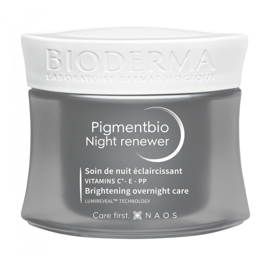 Bioderma Pigmentbio Night Renewer Αναζωογονείται Όλη τη Νύχτα για μια Ομοιόμορφη & Φωτεινή Επιδερμίδα 50ml